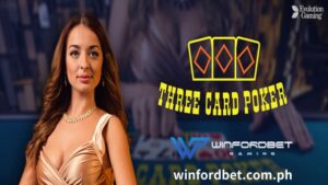 Basahin ang pagsusuri ng Evolution Live 3 Card Poker ng WINFORDBET para malaman kung bakit.