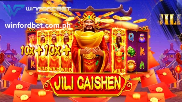 JILI CAISHEN Slot game WILD must appear in a full reel, and there is a random multiplier and a free re-spin of the game.