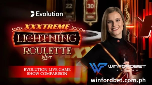 Ang WINFORDBET  live casino Evolution XXXtreme Lightning Roulette ay ang groundbreaking na XXXtreme na bersyon ng award-