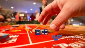 Ang Craps ay isa rin sa napakakaunting mga laro ng WINFORDBET Online Casino kung saan ang mga manlalaro ay maaaring makaranas ng laro mismo.