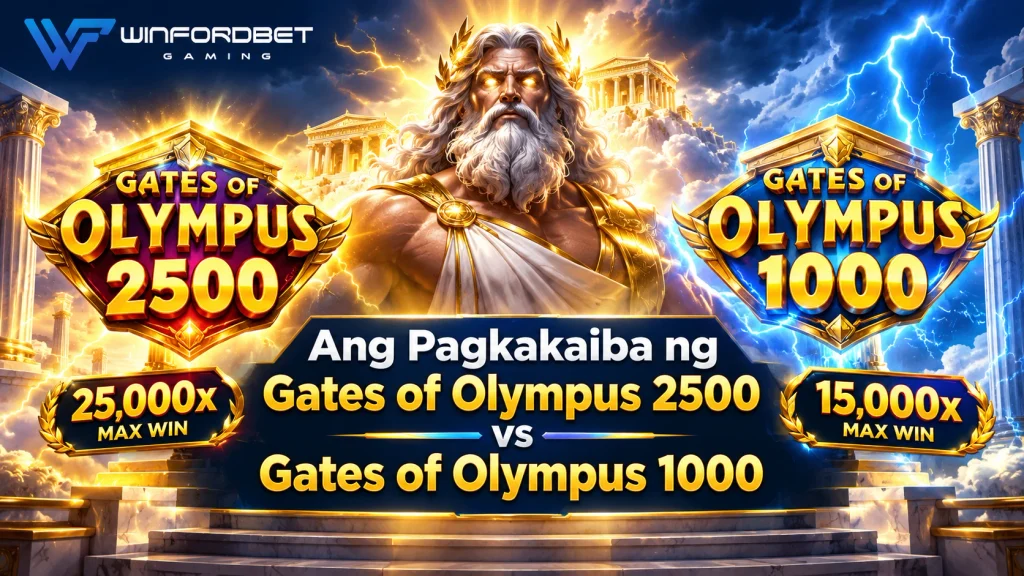 Ang Pagkakaiba ng Gates of Olympus 2500 vs Gates of Olympus 1000